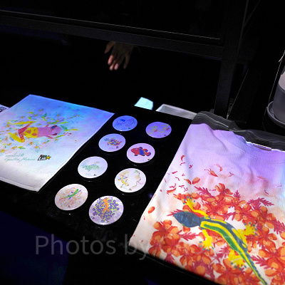 お絵かきファクトリーで作れるグッズサンプル