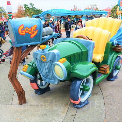 グーフィーの車