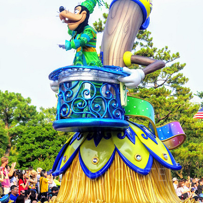 グーフィーのフロート