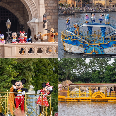 ディズニーのコロナ対策中のグリーティング