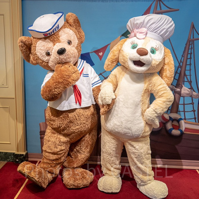 ダッフィーとクッキー・アンのグリーティング