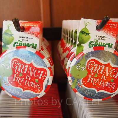 グリンチ缶バッジ