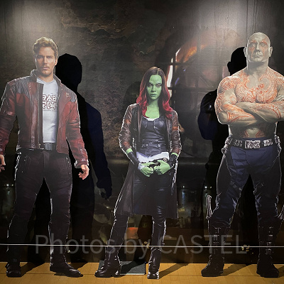 ガーディアンズ・オブ・ギャラクシーの等身大パネル