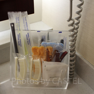 客室のバスルームアメニティ