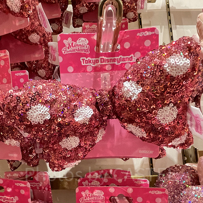 ヘアアクセサリー（ミニーのファンダーランドグッズ）