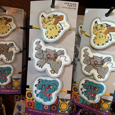 ヘアクリップ&ヘアゴム（USJポケモンハロウィングッズ）