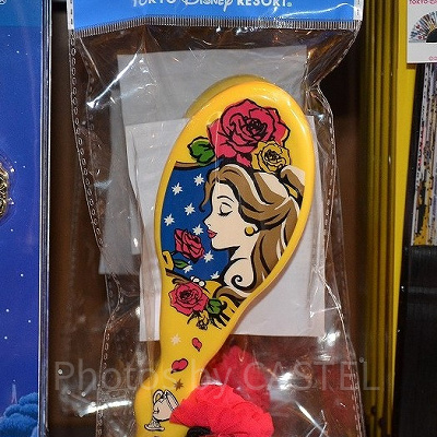 ヘアゴム付きヘアブラシ