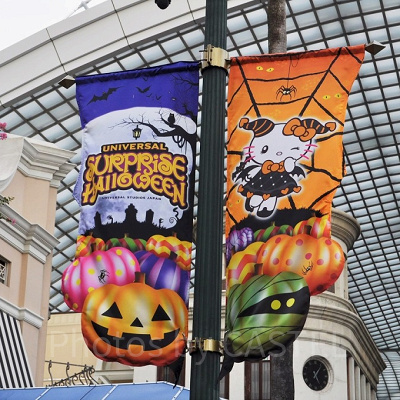 ハロウィンのフラッグ