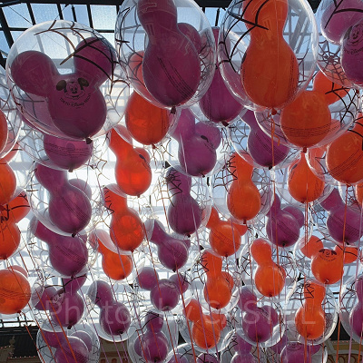 ハロウィン限定の新作風船