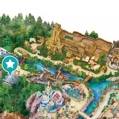 ハンガーステージの地図