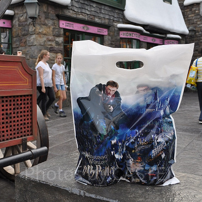 ハリーポッターエリアのショッピングバッグ／USJ