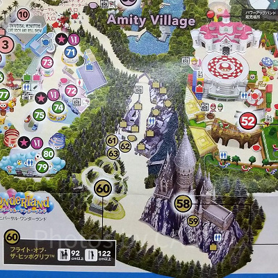 ハリーポッターエリア／USJスタジオガイド（2021年3月版）