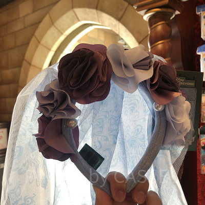 ホーンテッドマンションの花嫁カチューシャ