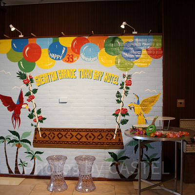 ハワイアンフェアのフォトスポット