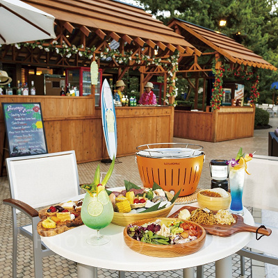 ハワイアン・プールサイド・バーベキュー