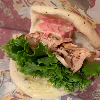 ボリューミーなサンド