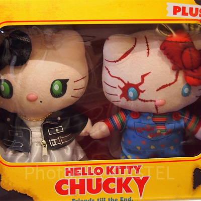 ハローキティチャッキーぬいぐるみセット（2個）