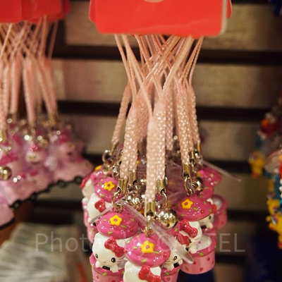 ハローキティ＆カップケーキストラップ