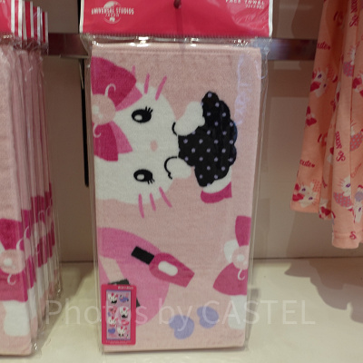 ハローキティのフェイスタオル