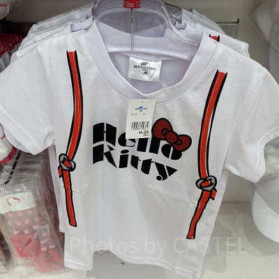 キティのキッズTシャツ