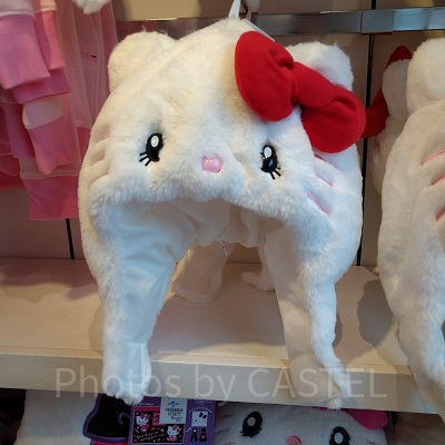 ハローキティのぬいぐるみハット