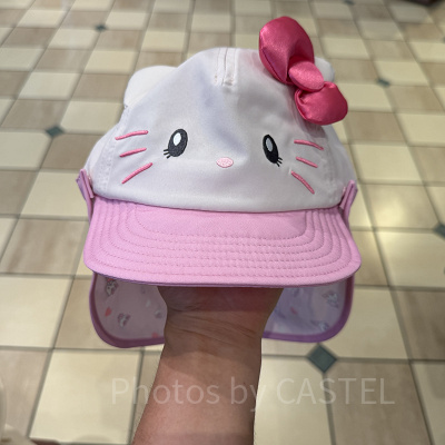 ハローキティ日よけ付きキャップ（キッズ）