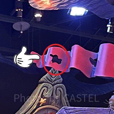 マーメイドラグーンシアターの隠れアリエル