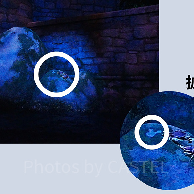 隠れミッキー〔アナとエルサのフローズンジャーニー〕