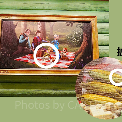 隠れミッキー〔アレンデール・ロイヤルバンケット〕