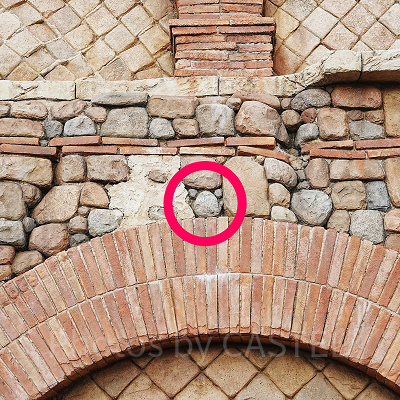 アクアダクトブリッジの隠れミッキー