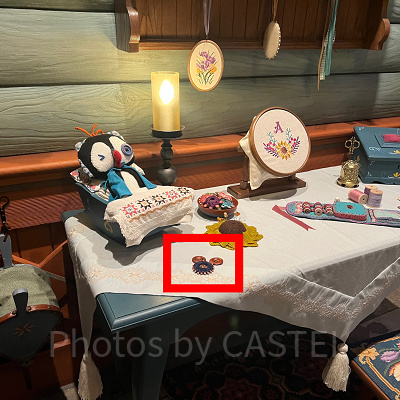 隠れミッキー〔アナとエルサのフローズンジャーニー〕