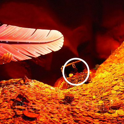 シンドバッド・ストーリーブック・ヴォヤッジの隠れミッキー