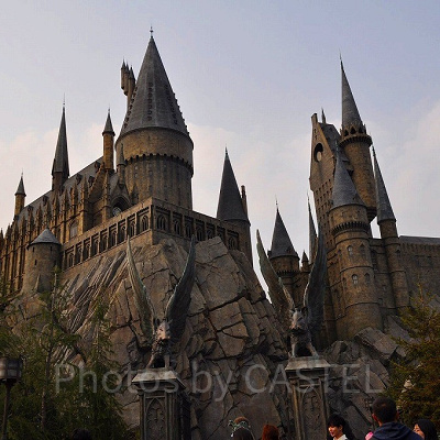 USJ・ハリーポッターエリアのホグワーツ城