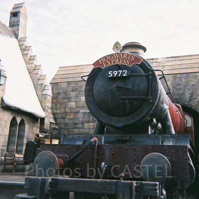 「写ルンです」で撮影したホグワーツ特急