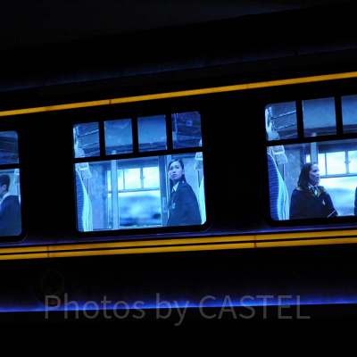 映画『ハリー・ポッター』で登場するホグワーツ急行／USJ新ナイトパレード