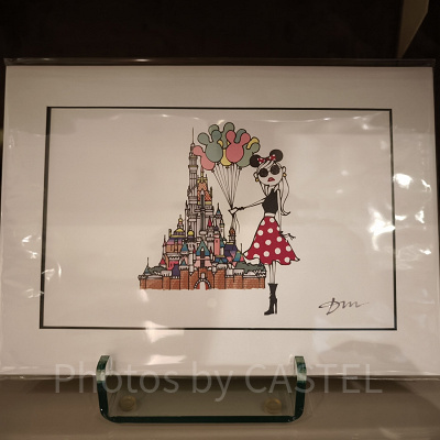 香港ディズニー20周年DAICHI MIURAコラボグッズ：イラスト