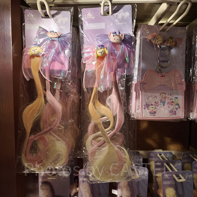 香港ディズニー20周年「ダッフィー&フレンズ・グランドセレブレーショングッズ」:クッキーアンとリーナベルのヘアアクセサリーセット