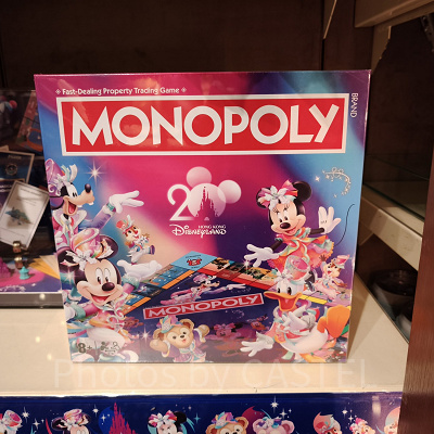 香港ディズニー20周年「ミッキー&フレンズ・グランドセレブレーショングッズ」:モノポリー