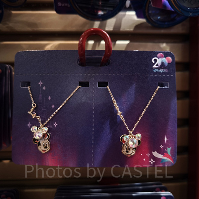 香港ディズニー20周年「ミッキー&フレンズ・グランドセレブレーショングッズ」:ネックレス
