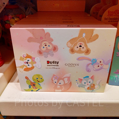 香港ディズニーダッフィー＆フレンズグッズ：【GODIVA】チョコレートセット