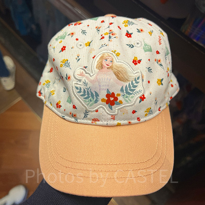 香港ディズニーアナ雪グッズ:エルサのキャップ