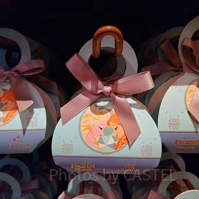 香港ディズニーアナ雪グッズ：【GODIVAコラボ】チョコレート菓子