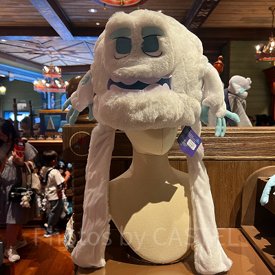 香港ディズニーアナ雪グッズ：マシュマロウのファンキャップ