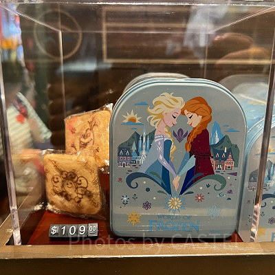 香港ディズニーアナ雪グッズ：おせんべい