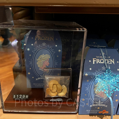 香港ディズニーアナ雪グッズ:シーソルトカシューナッツ