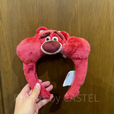 香港ディズニーカチューシャ：スティッチのうたたね耳付き