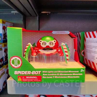 香港ディズニーマーベルグッズ:光るスパイダーボット