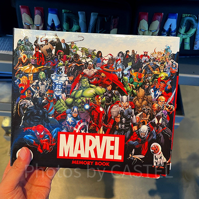 香港ディズニーマーベルグッズ：マーベルメモリーブック