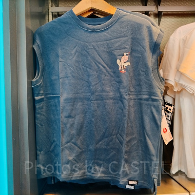 香港ディズニーマーベルグッズ:スパイダーマンのタンクトップ(ネイビー)