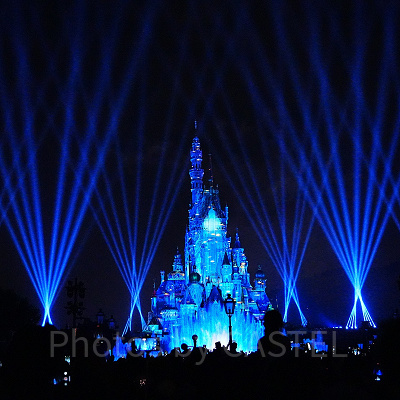 香港ディズニー夜のキャッスルショー：モーメンタスのテーマ